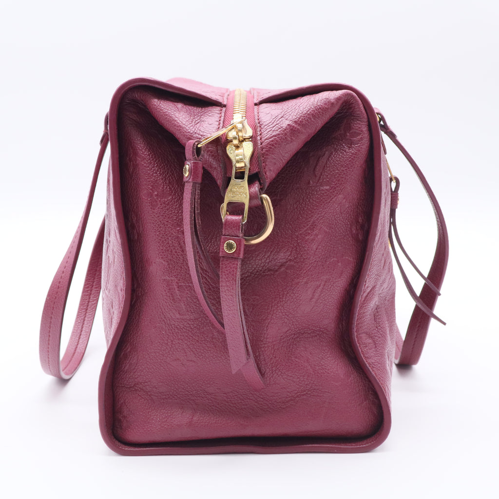 Aurore Monogram Empreinte Leather Lumineuse PM Bag twins