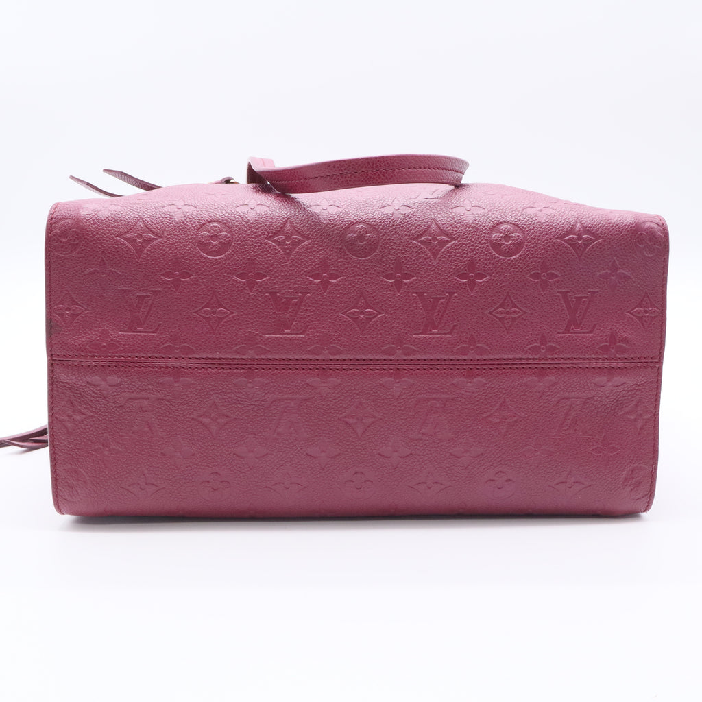 Aurore Monogram Empreinte Leather Lumineuse PM Bag twins