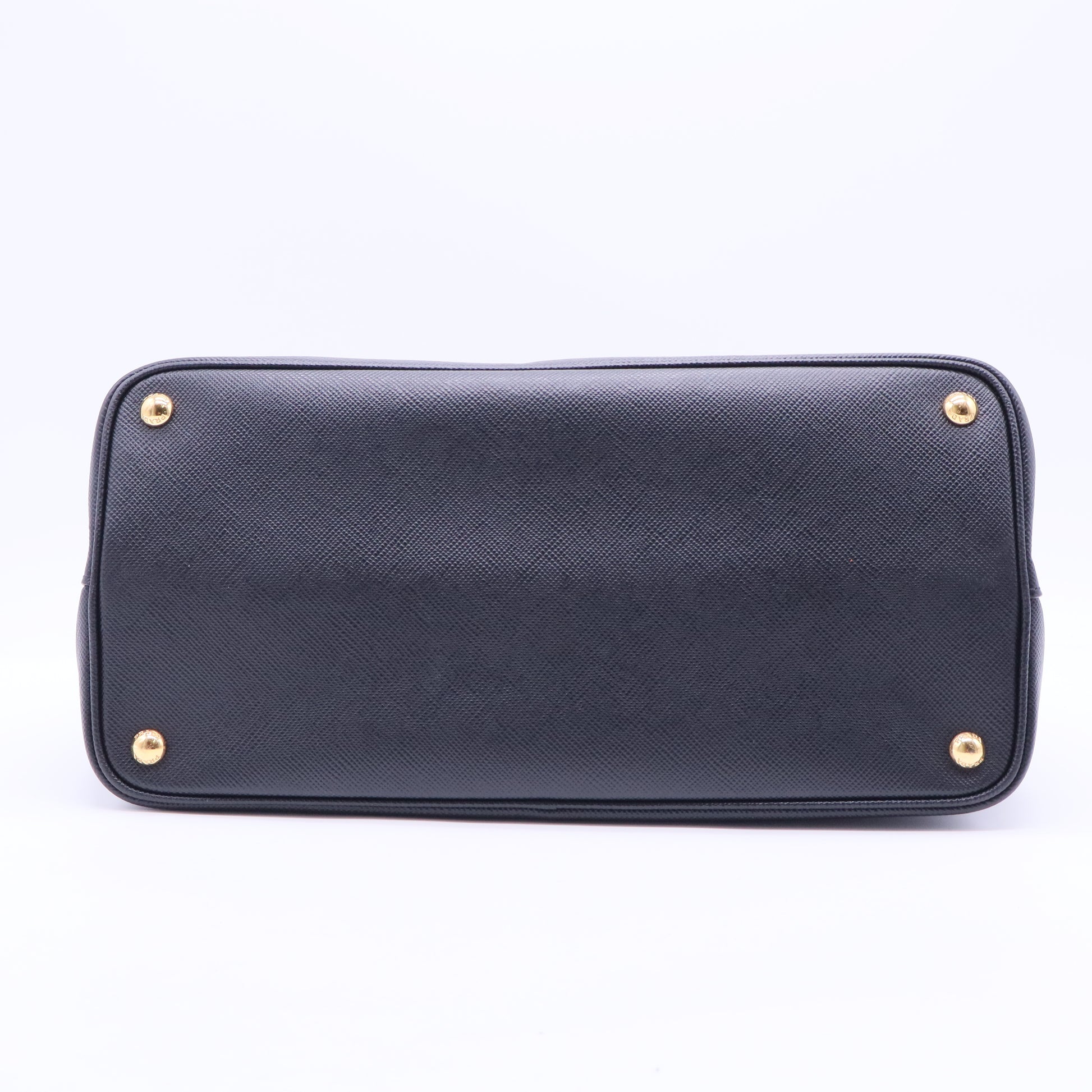 Saffiano Cuir Leather Double Bag Medium