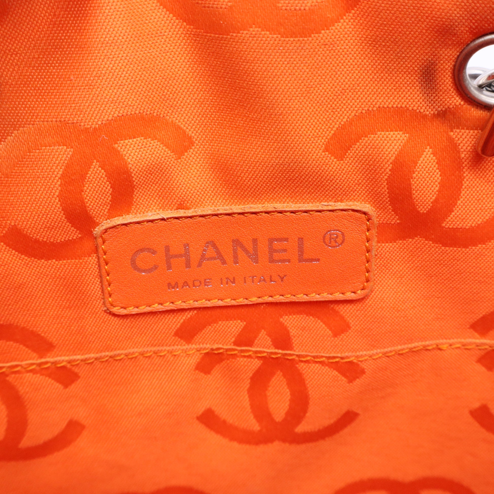 Chanel Quilted Lambskin Cambon Ligne Flat tote bag