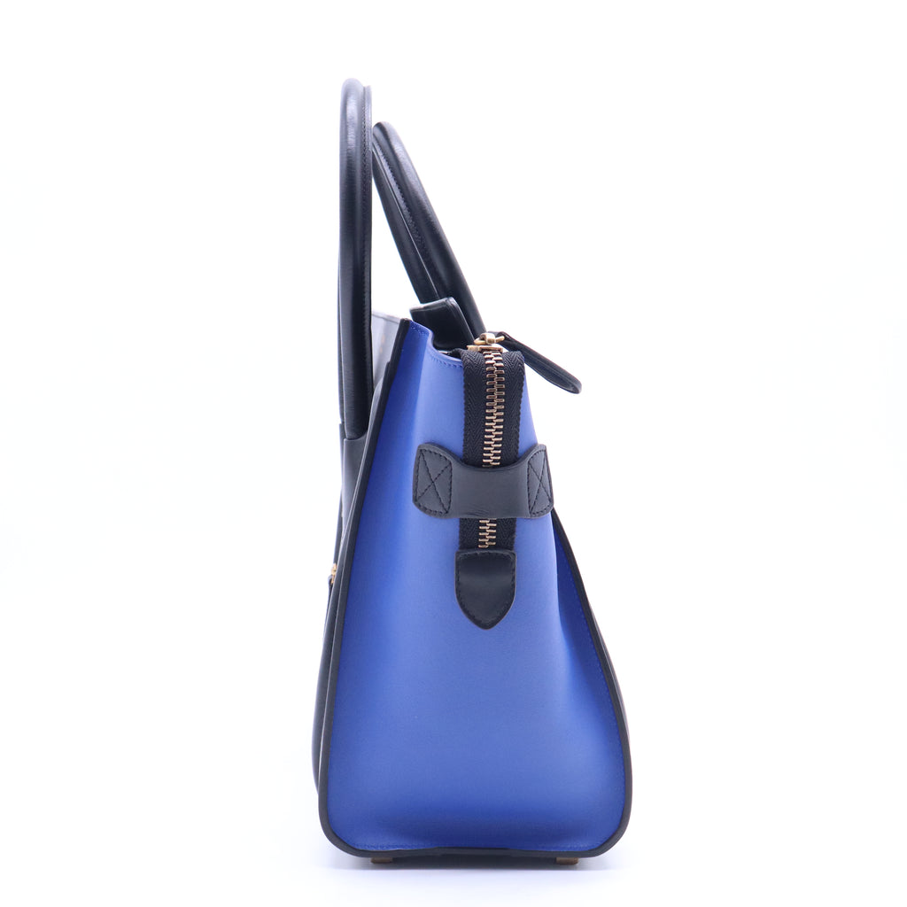 Celine Elephant Calfskin Mini Tri-Color Luggage Beige B21306