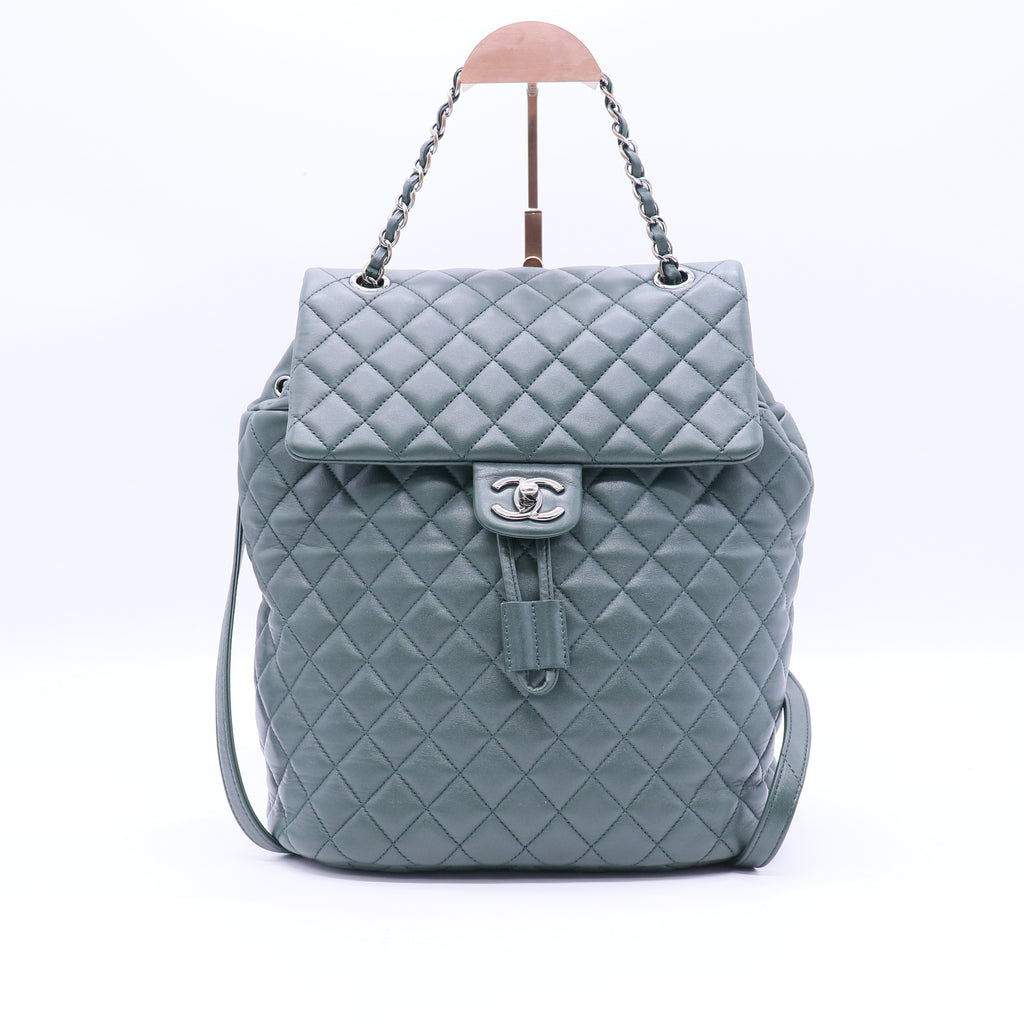 Chanel Urban Spirit Backpack Quilted Lambskin Large twins B21447