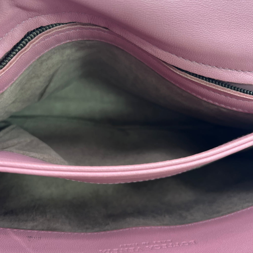 Nappa Intrecciato Small Olimpia Shoulder Bag Watteau twins