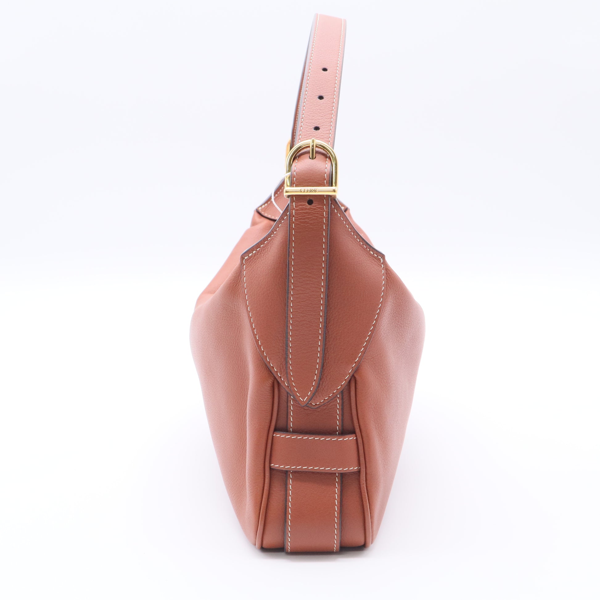 Romy Shoulder Bag Leather Medium Brown twins