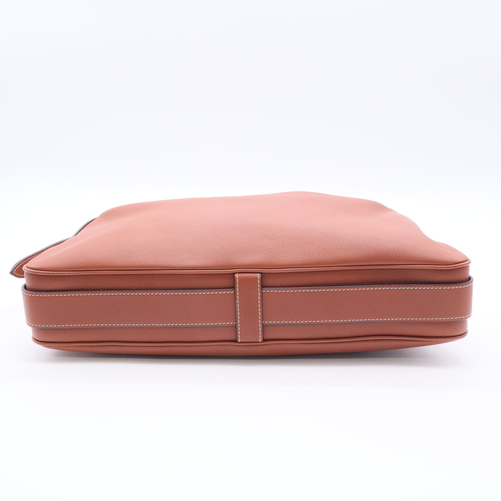 Romy Shoulder Bag Leather Medium Brown twins