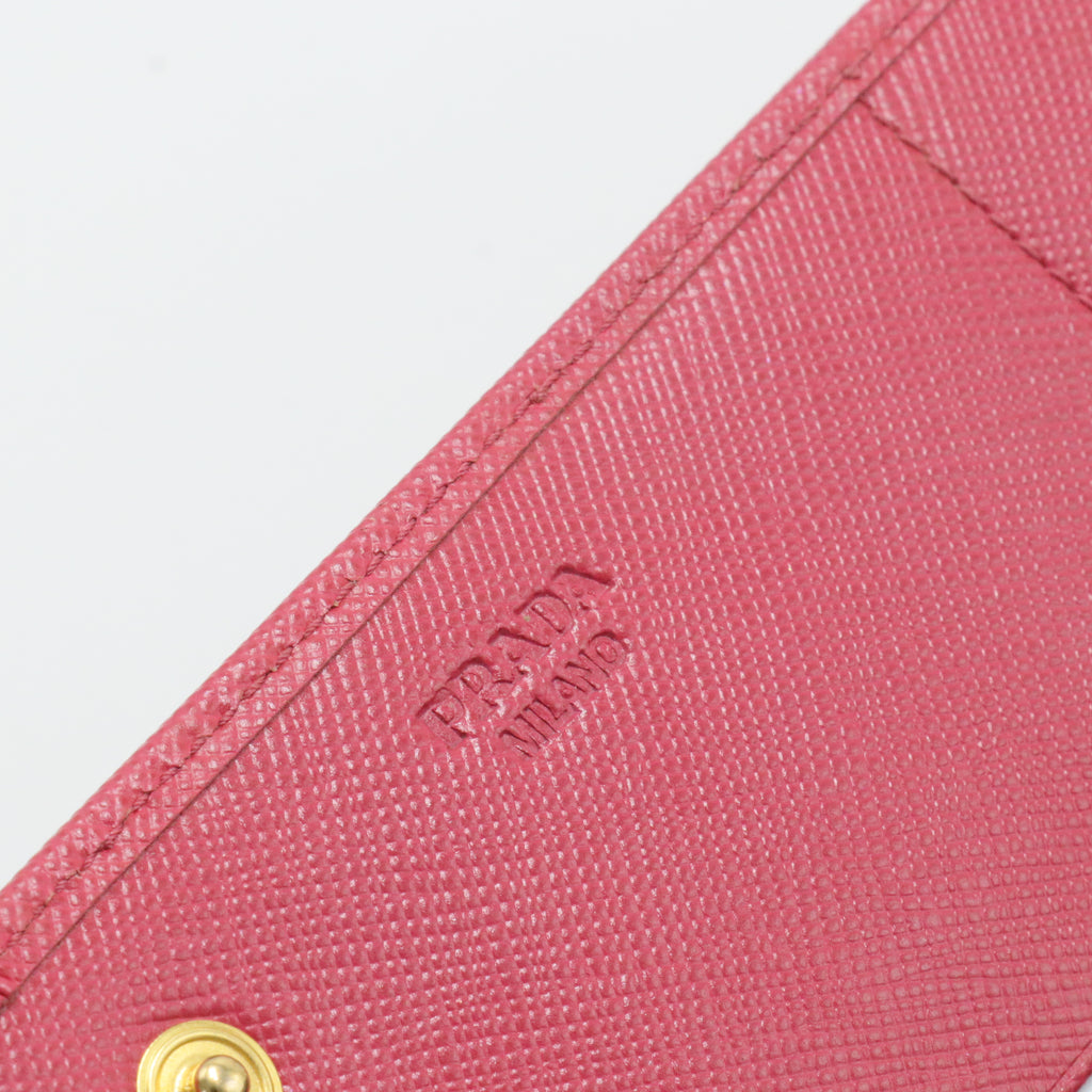 Saffiano Cuir Leather Continental Wallet