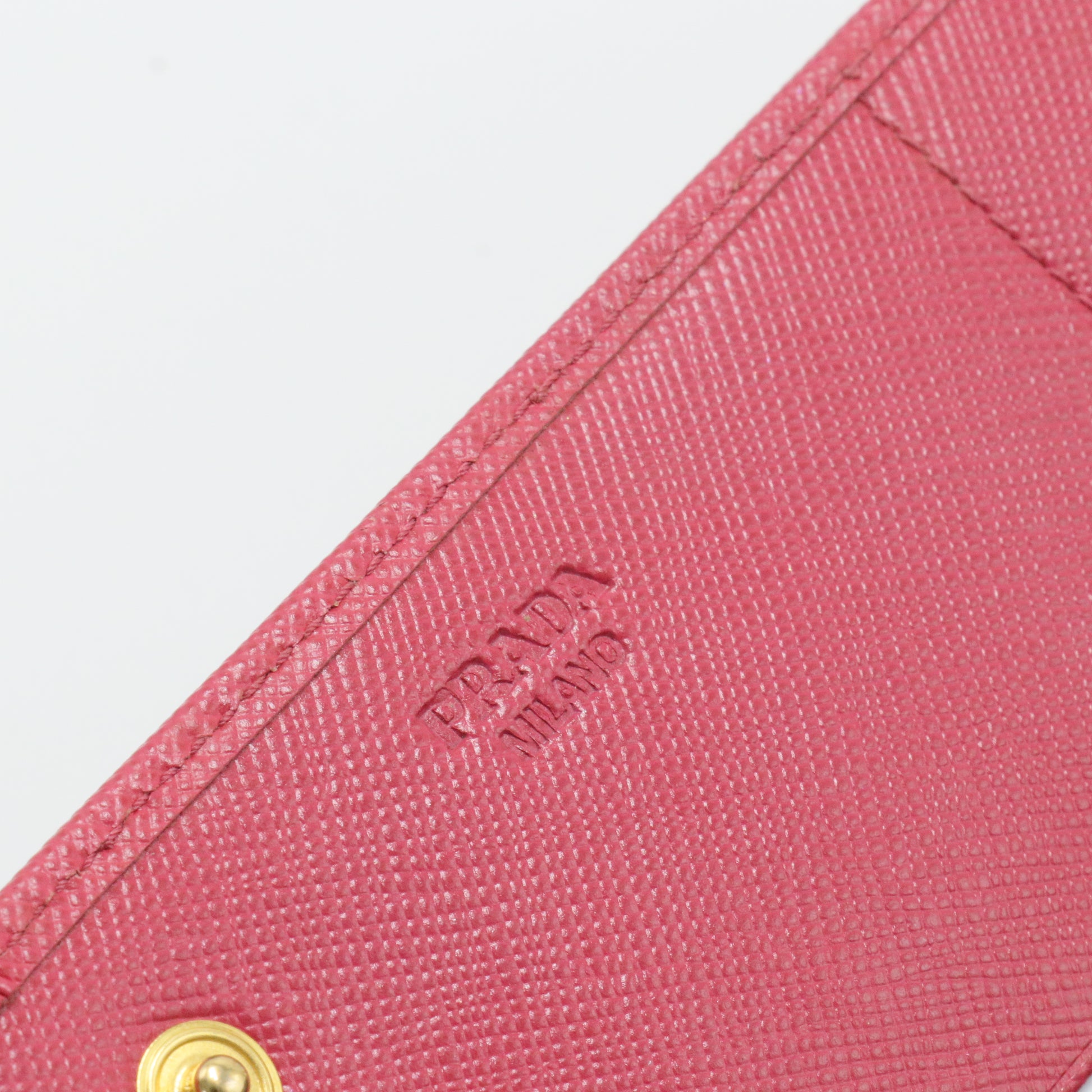 Saffiano Cuir Leather Continental Wallet