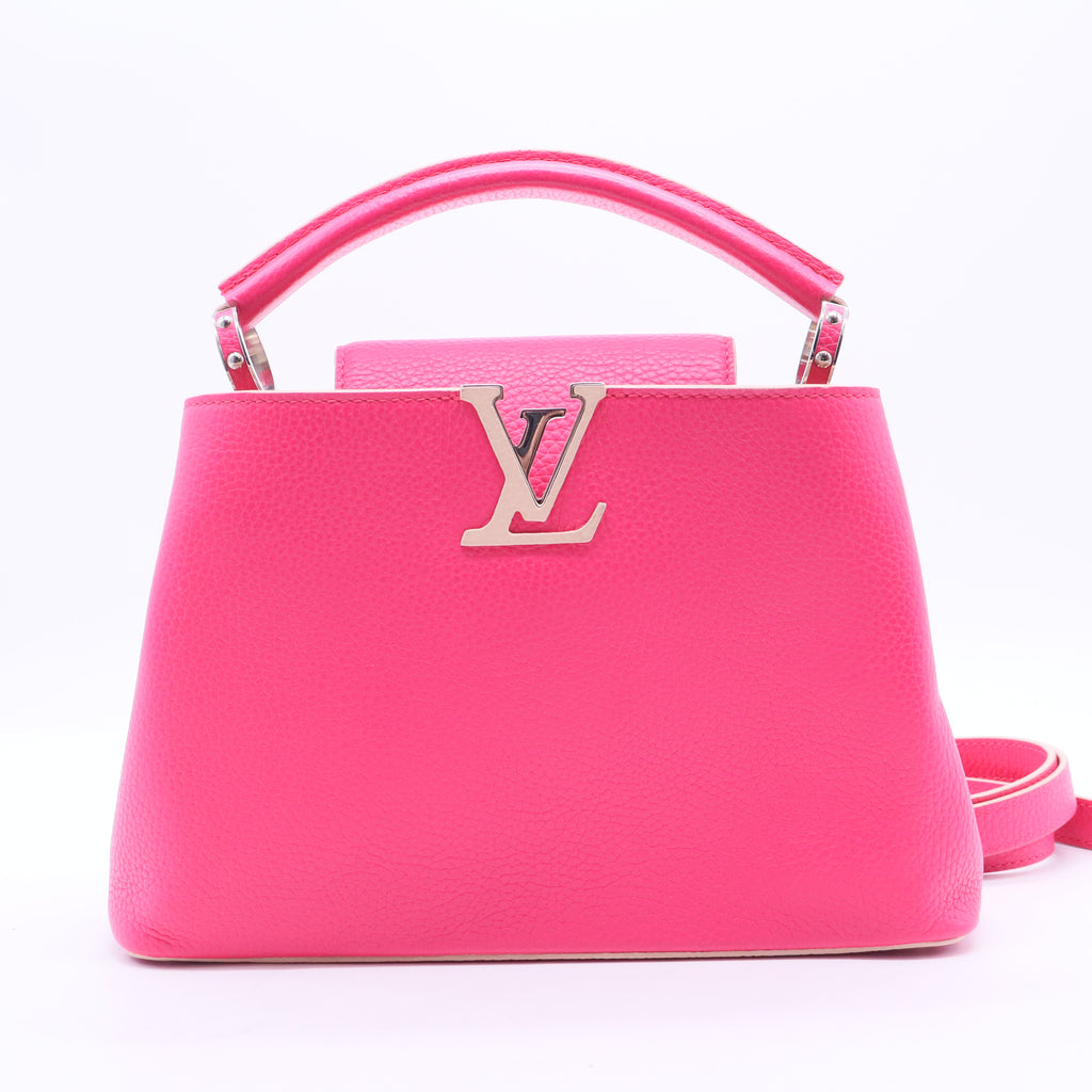 Louis Vuitton Bolso Capucines de Cuero
