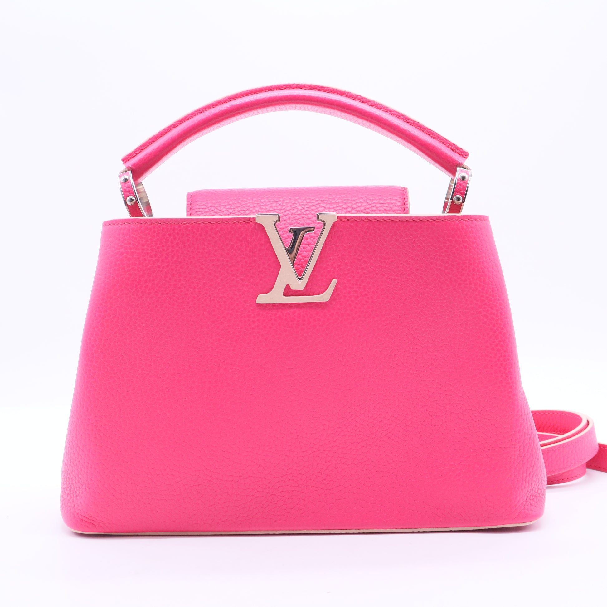 Louis Vuitton Bolso Capucines de Cuero