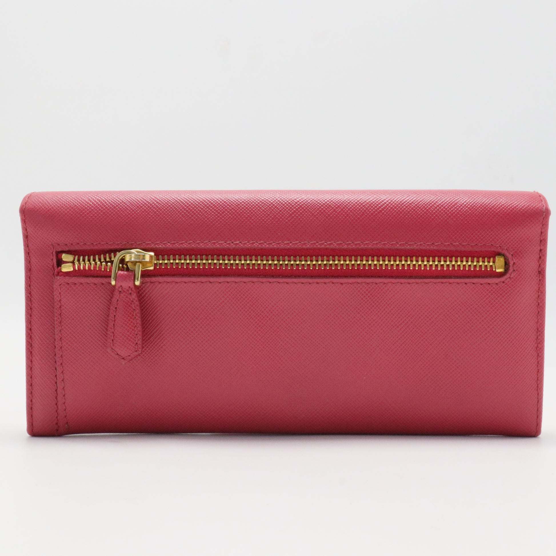 Saffiano Cuir Leather Continental Wallet