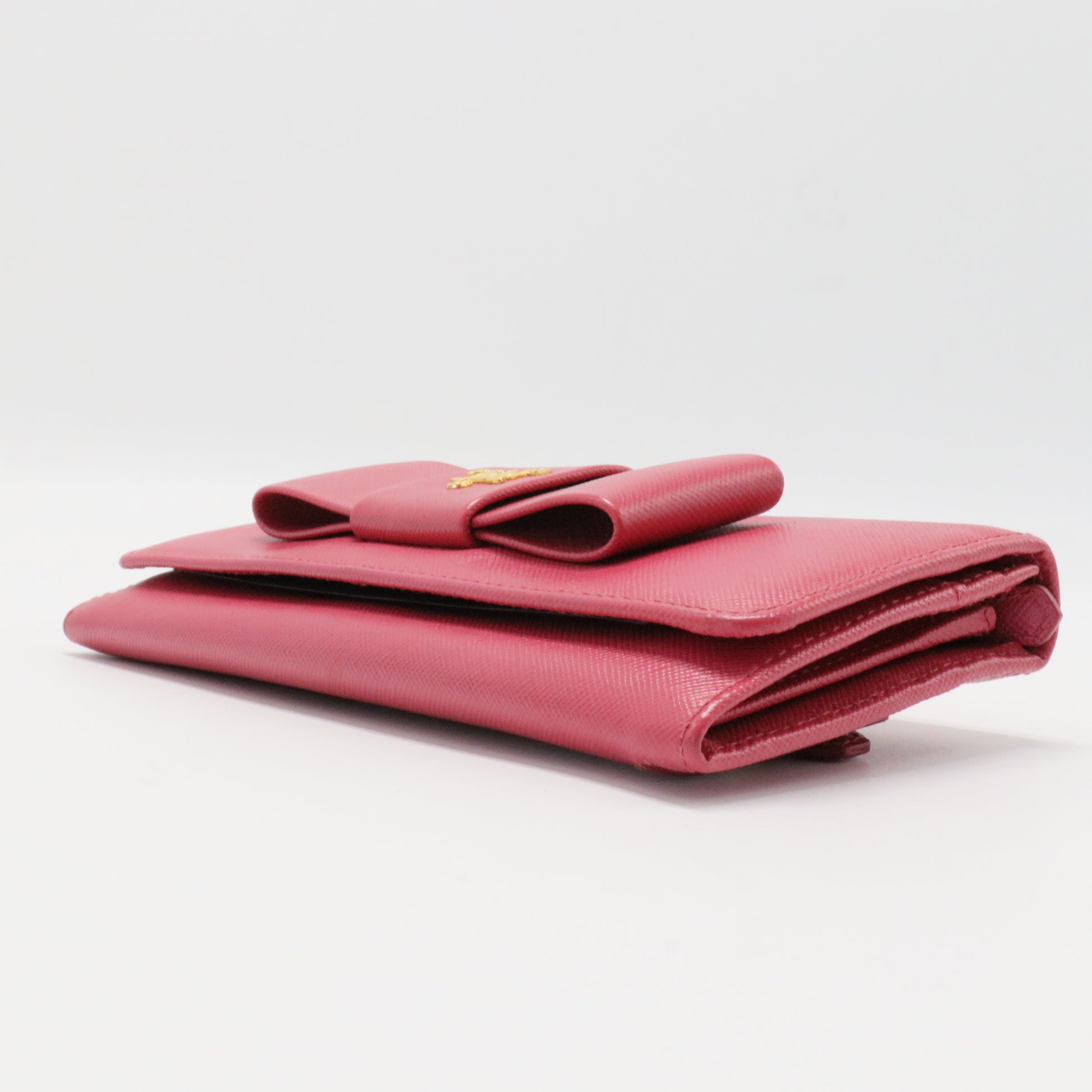 Saffiano Cuir Leather Continental Wallet