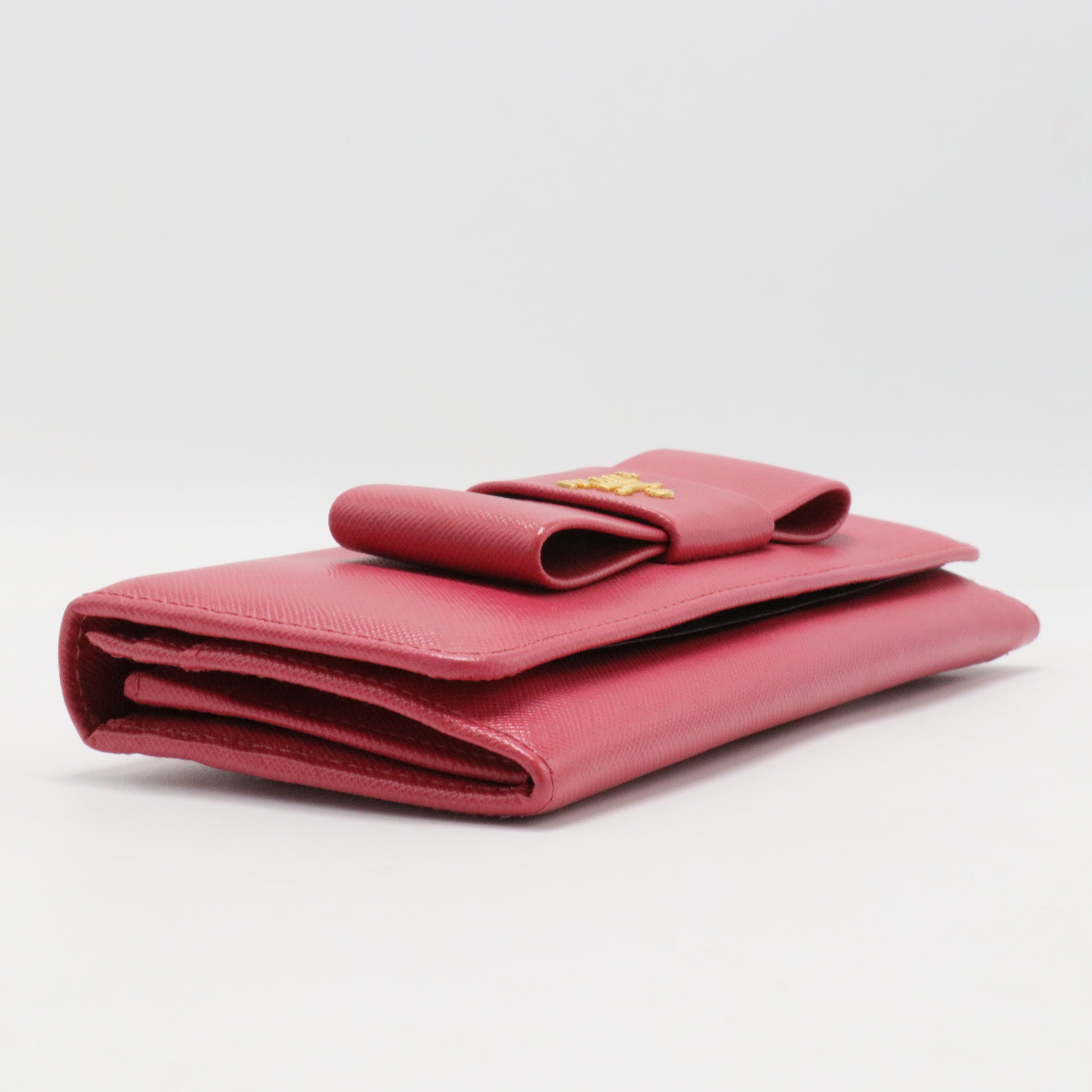 Saffiano Cuir Leather Continental Wallet