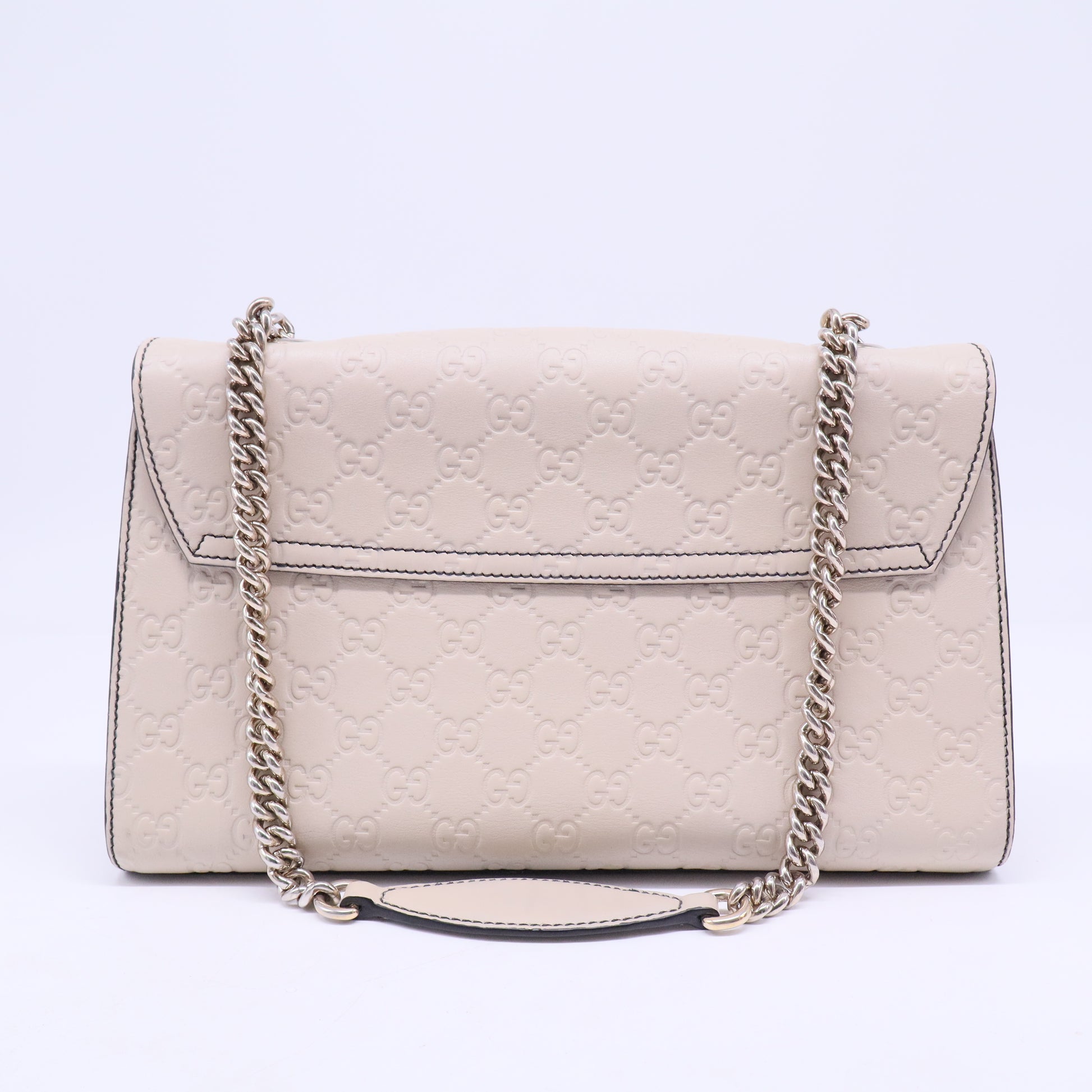 Emily Chain Flap Bag Guccissima Leather Medium B20392