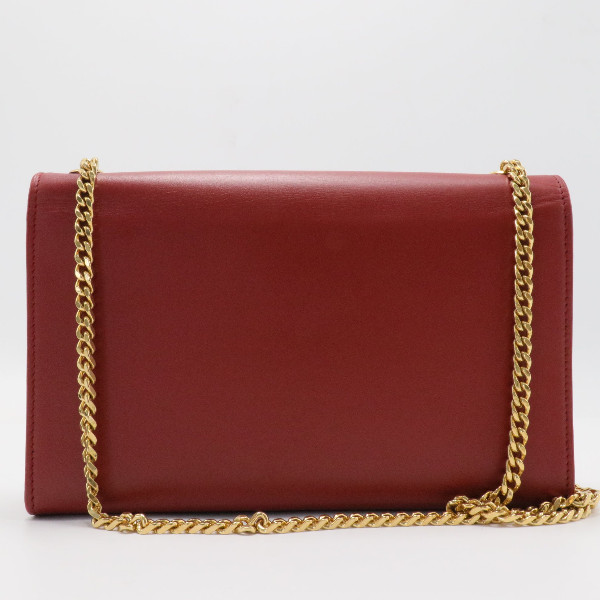 Classic Monogram Tassel Crossbody Bag Leather Small