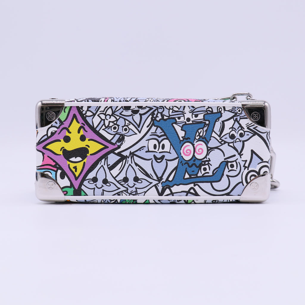 Louis Vuitton Monogram Comics Mini Soft Trunk Bag