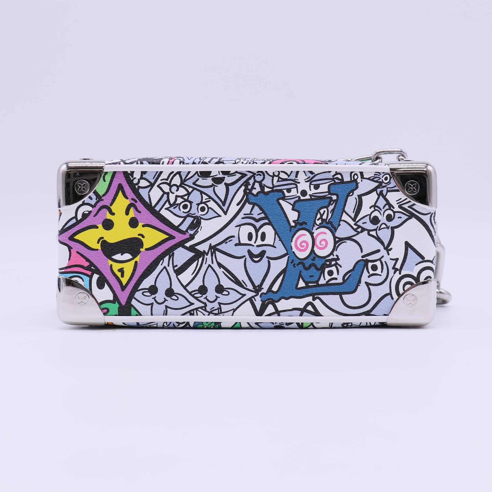 Louis Vuitton Monogram Comics Mini Soft Trunk Bag