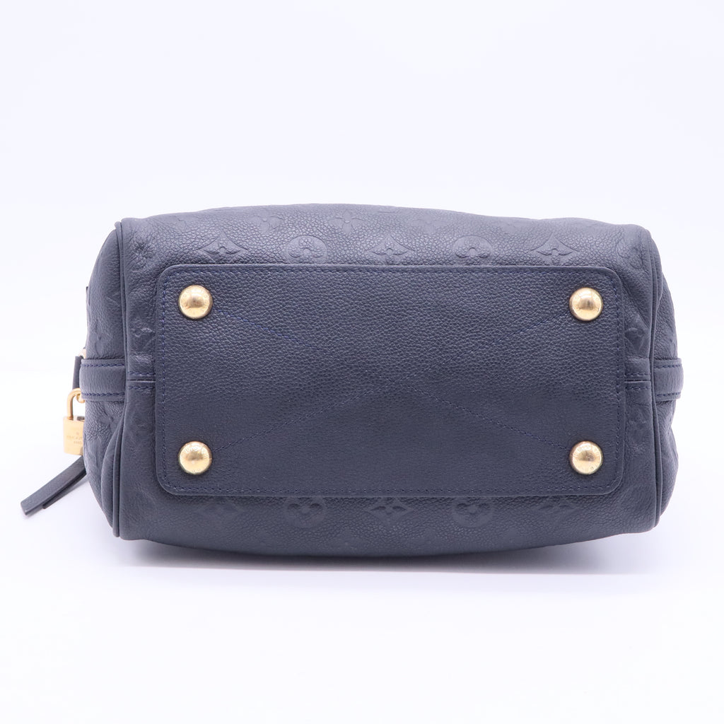 Louis Vuitton Speedy Bandouliere Bag Monogram Empreinte Giant 25 B12397 twins
