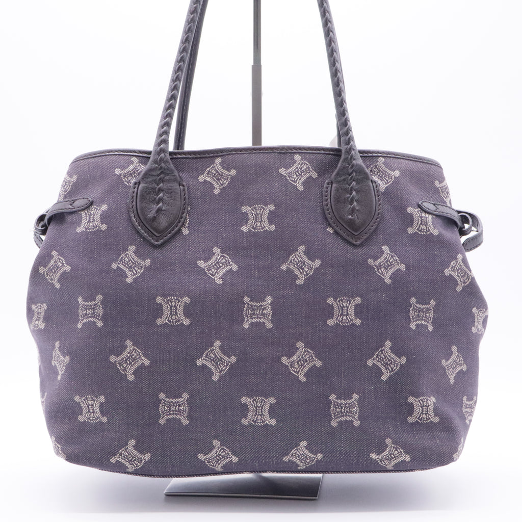 Macadam Denim Tote Bag