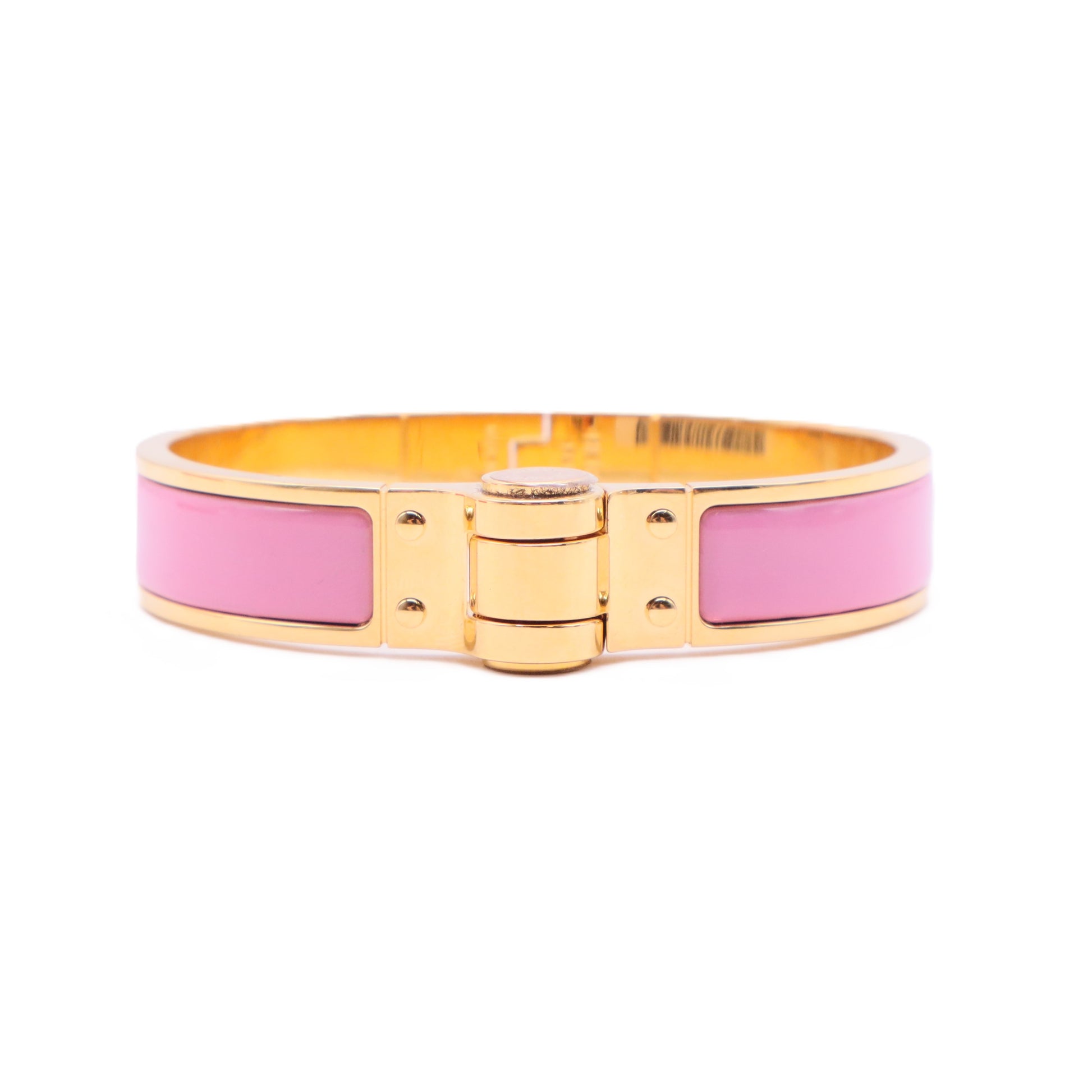 Enamel Hinged Bracelet