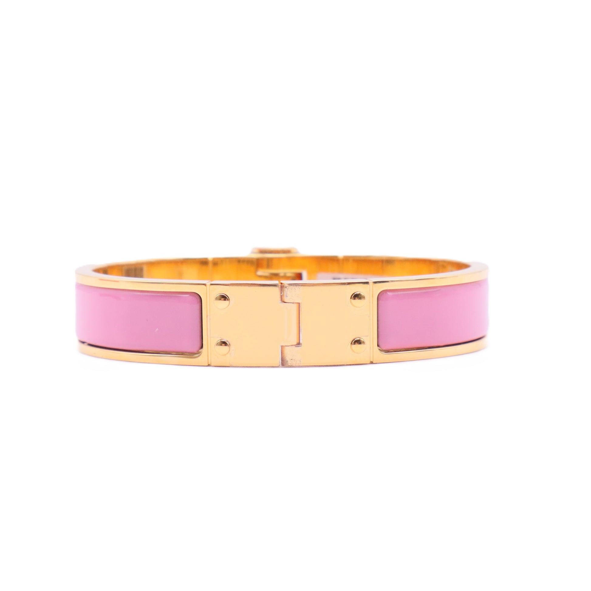 Enamel Hinged Bracelet