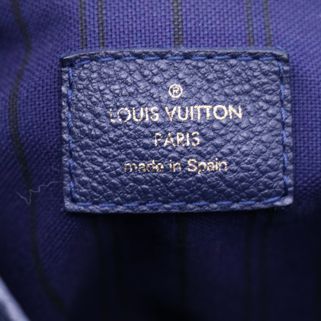 Louis Vuitton Special Edition Celeste Monogram Empreinte Leather Metis Bag Twins B21538