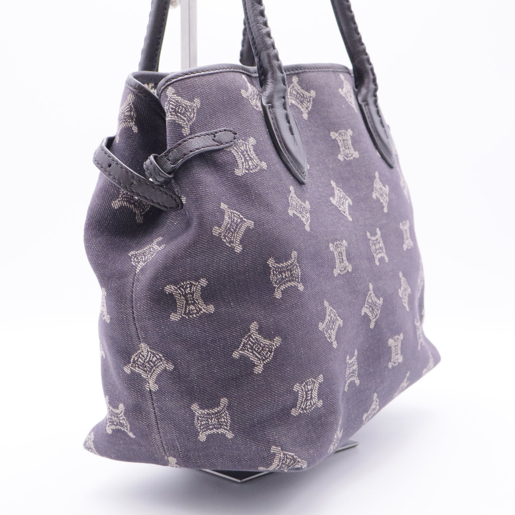 Macadam Denim Tote Bag