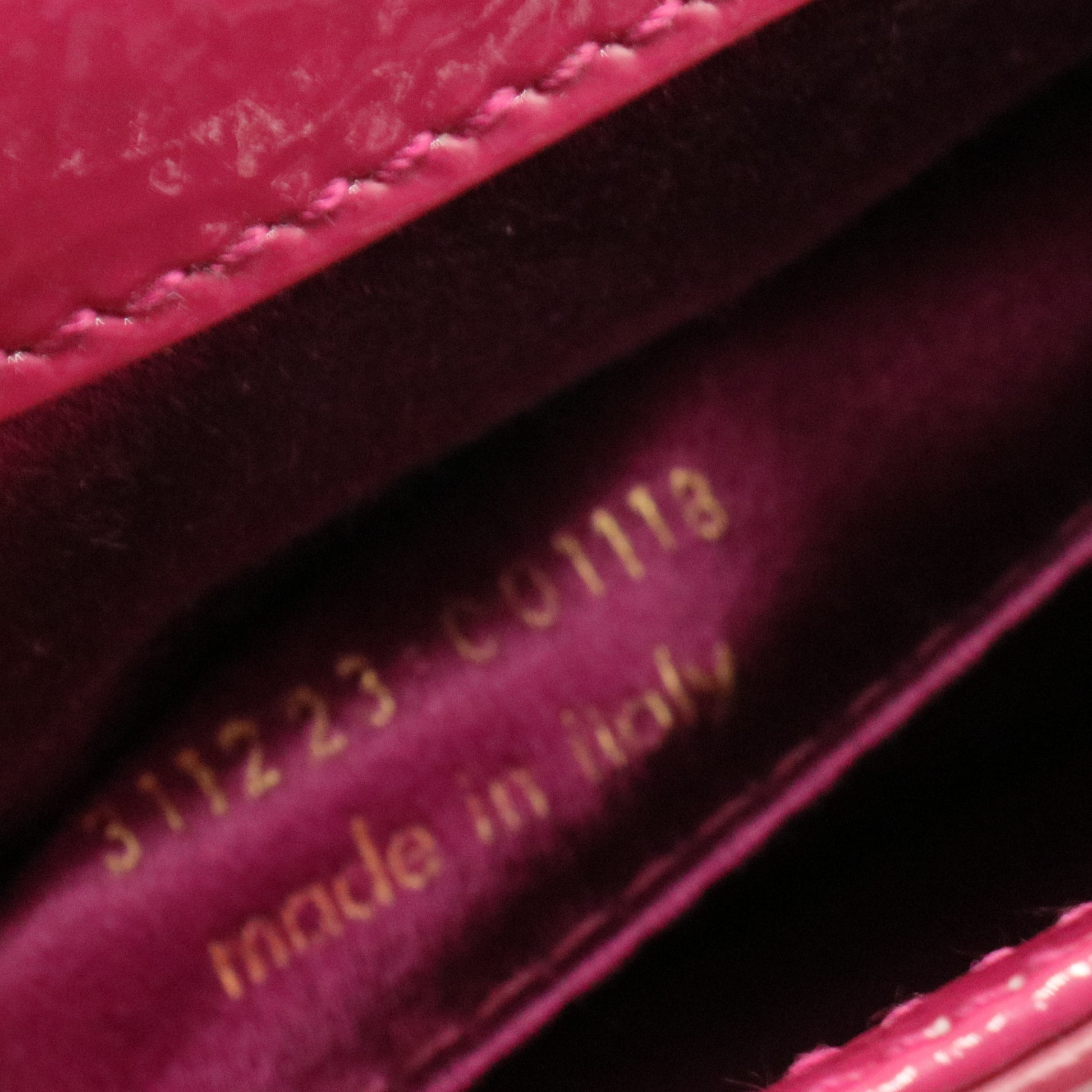 Goatskin Belle De Jour Flap Wallet Rouge Orient