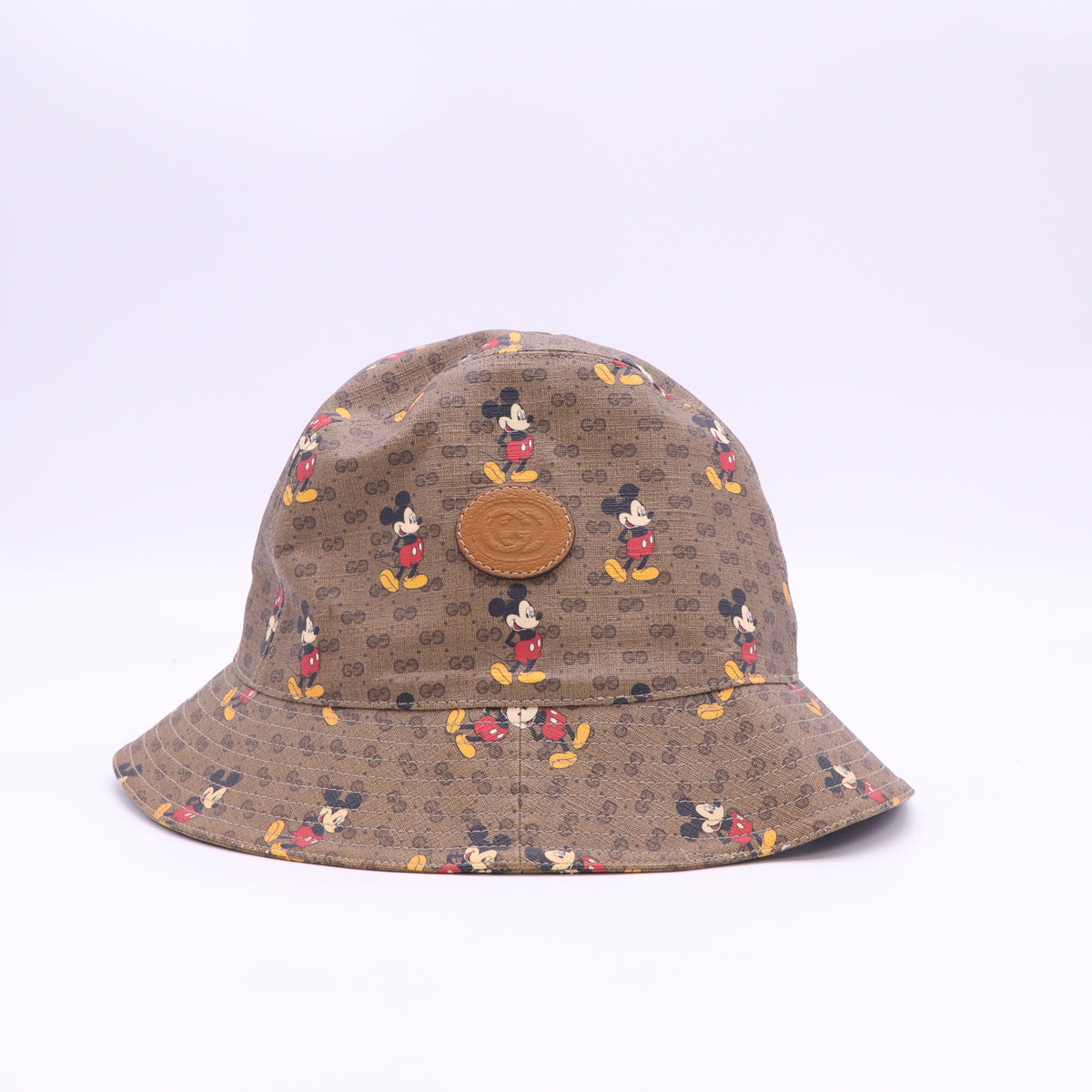 Gucci x Disney Mickey Mouse GG Supreme Bucket Hat W23394