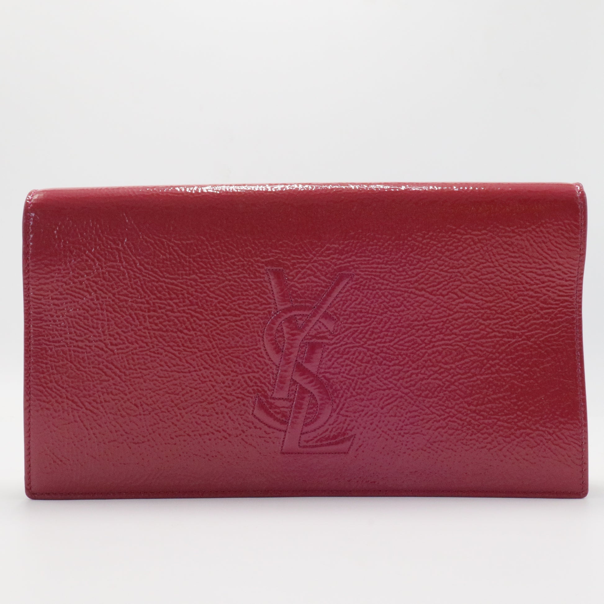 Goatskin Belle De Jour Flap Wallet Rouge Orient