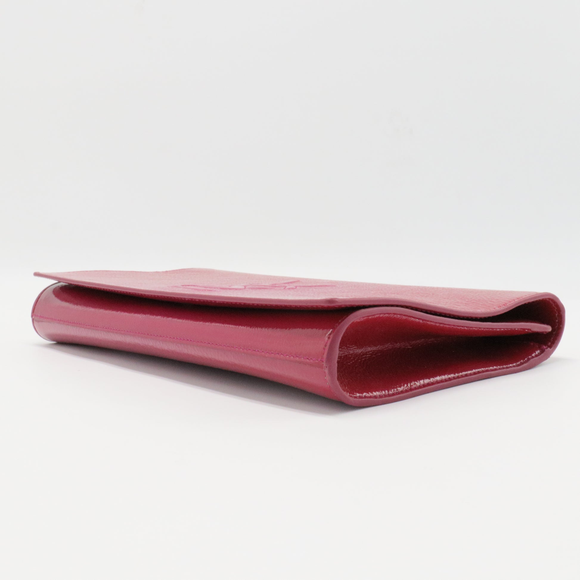 Goatskin Belle De Jour Flap Wallet Rouge Orient