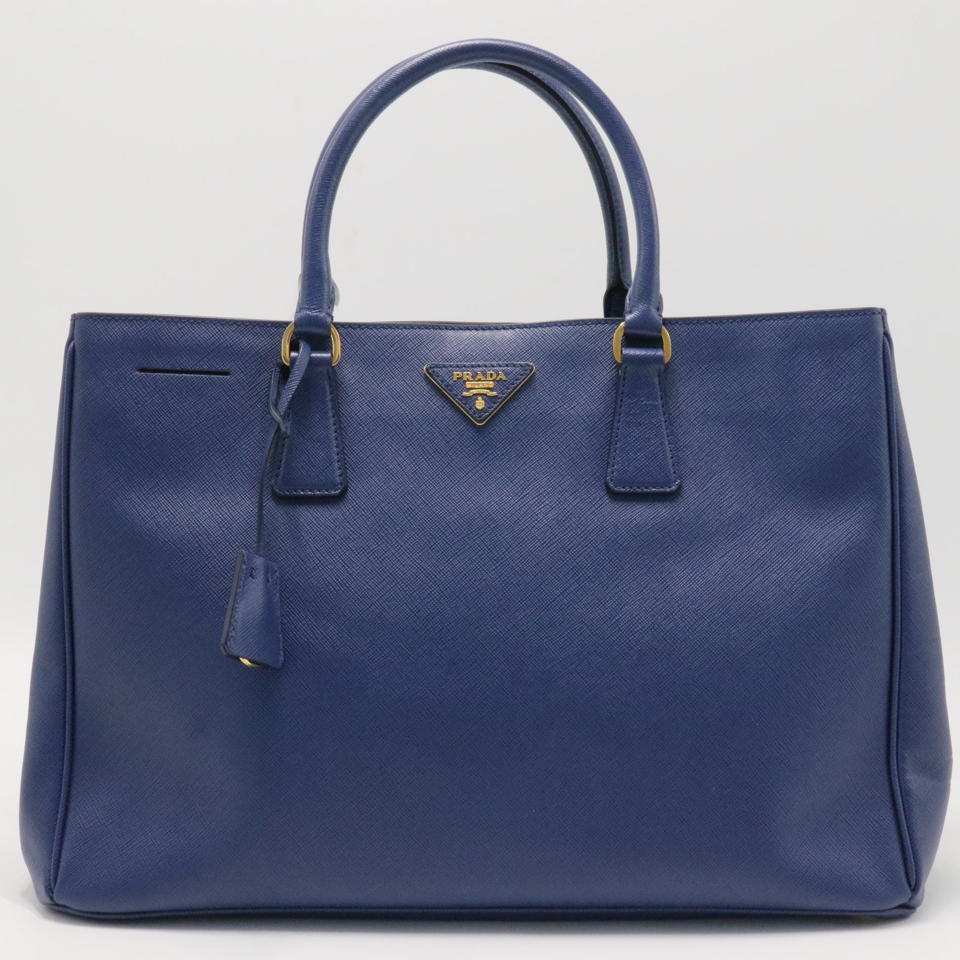 Prada Double Zip Lux Tote Saffiano Leather Large