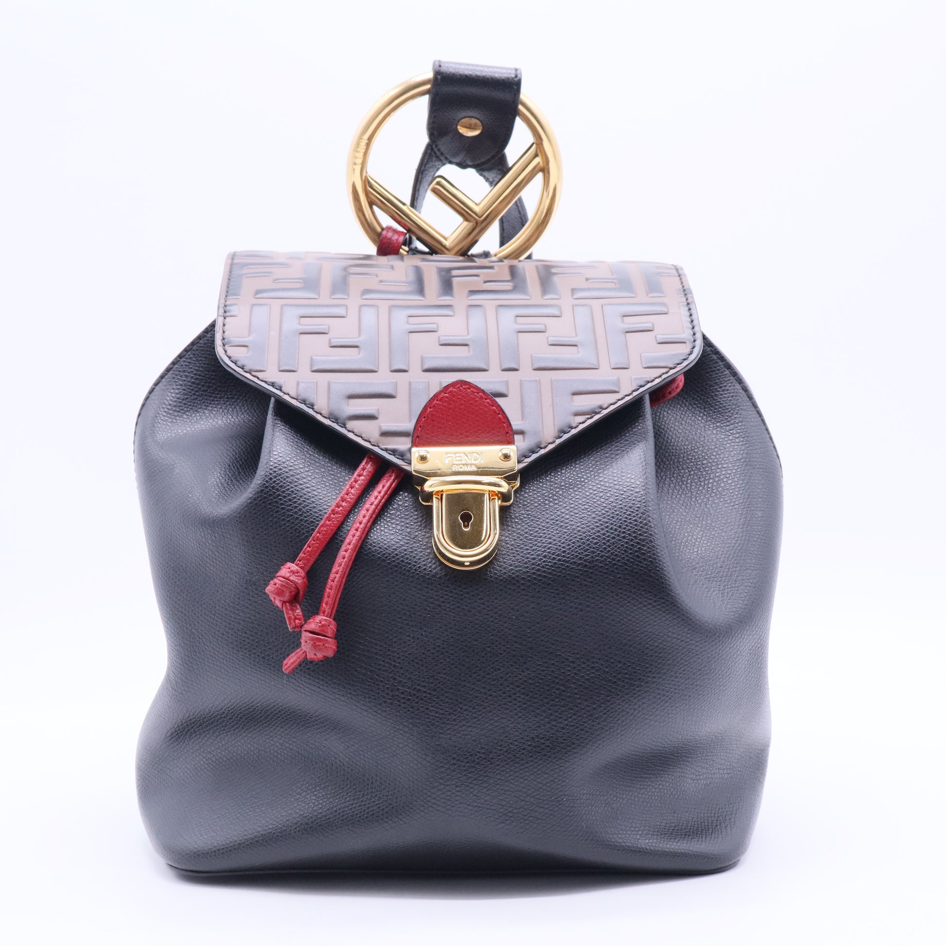Zucca Print Backpack Twins