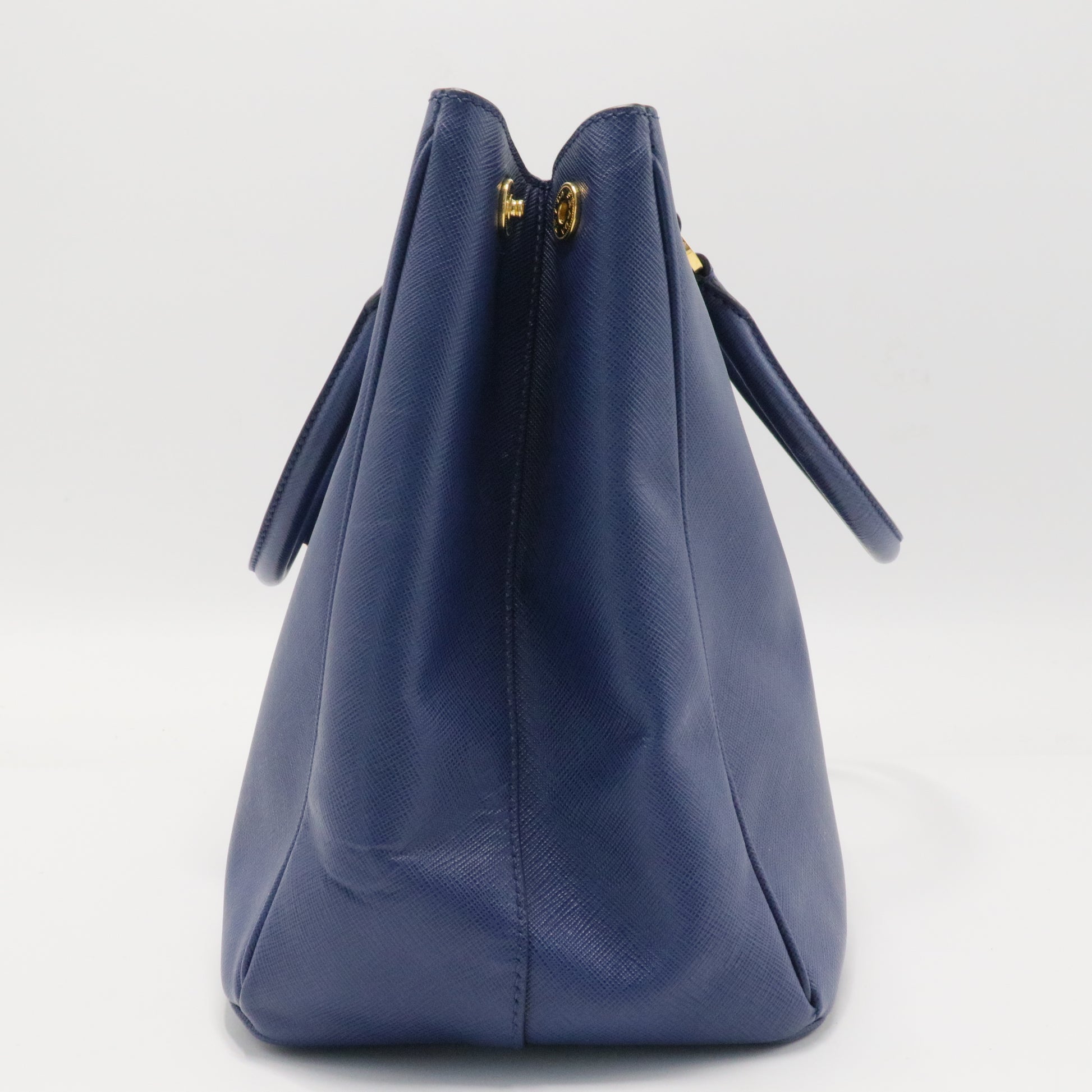 Prada Double Zip Lux Tote Saffiano Leather Large