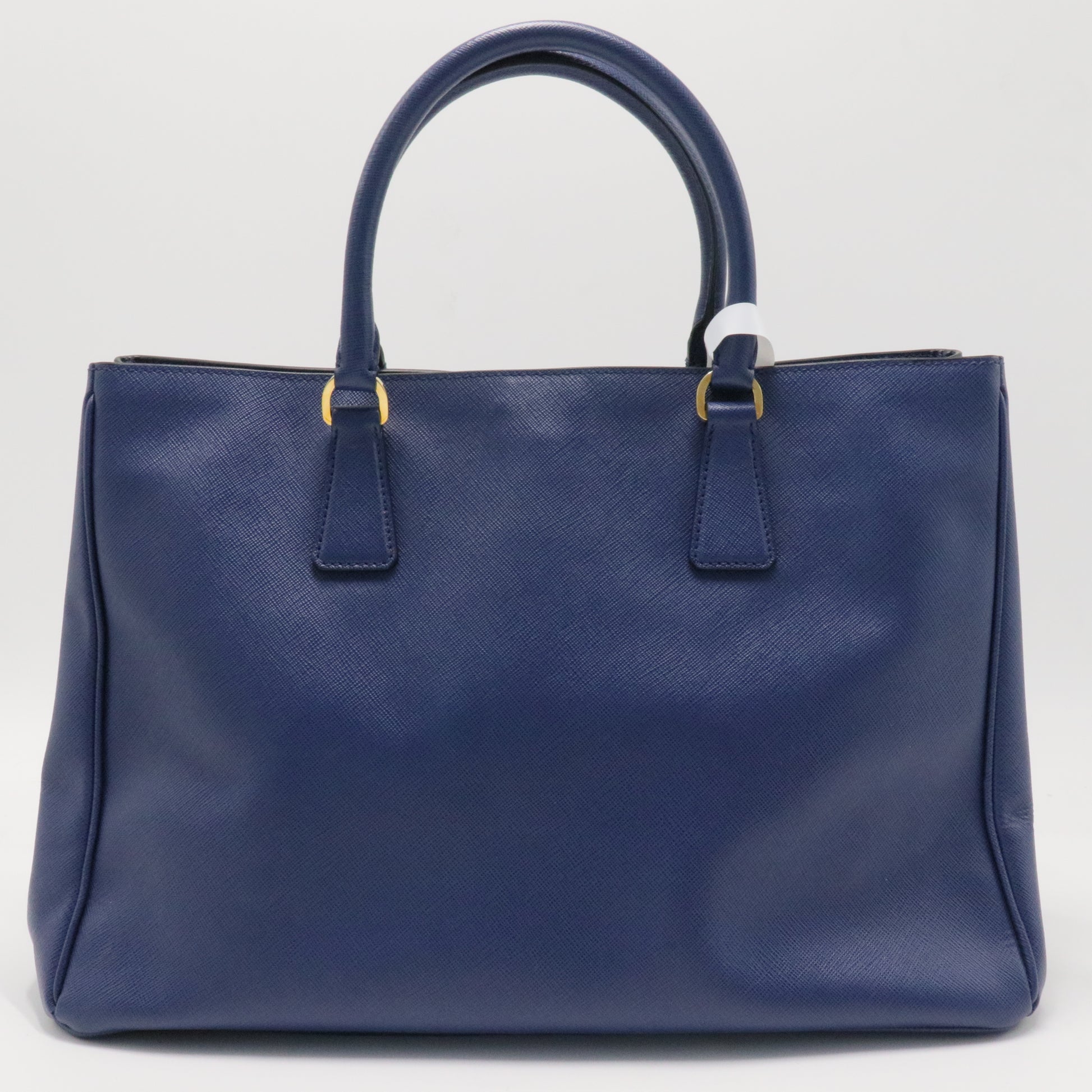 Prada Double Zip Lux Tote Saffiano Leather Large