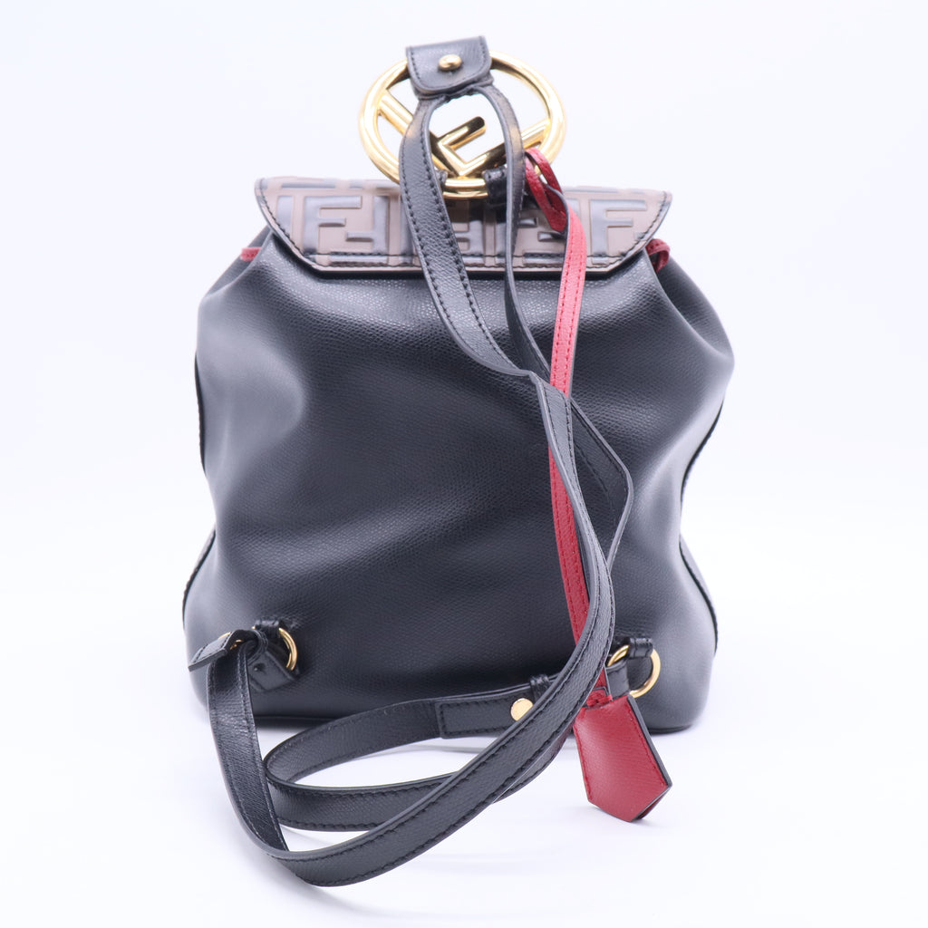 Zucca Print Backpack Twins