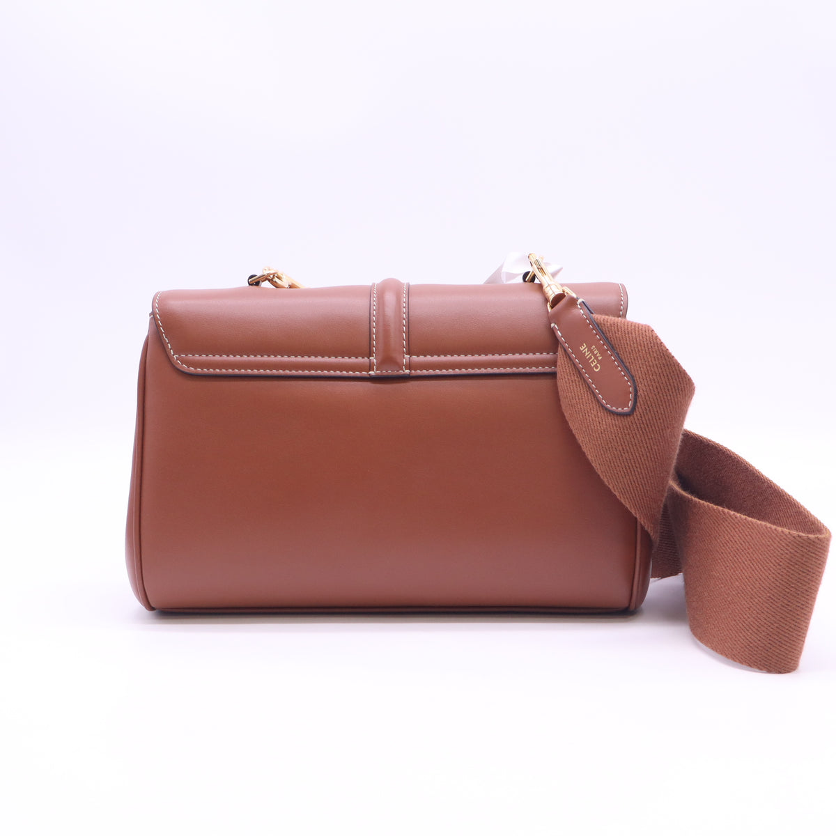 Smooth Calfskin Teen 16 Crossbody Bag Soft Tan B24505