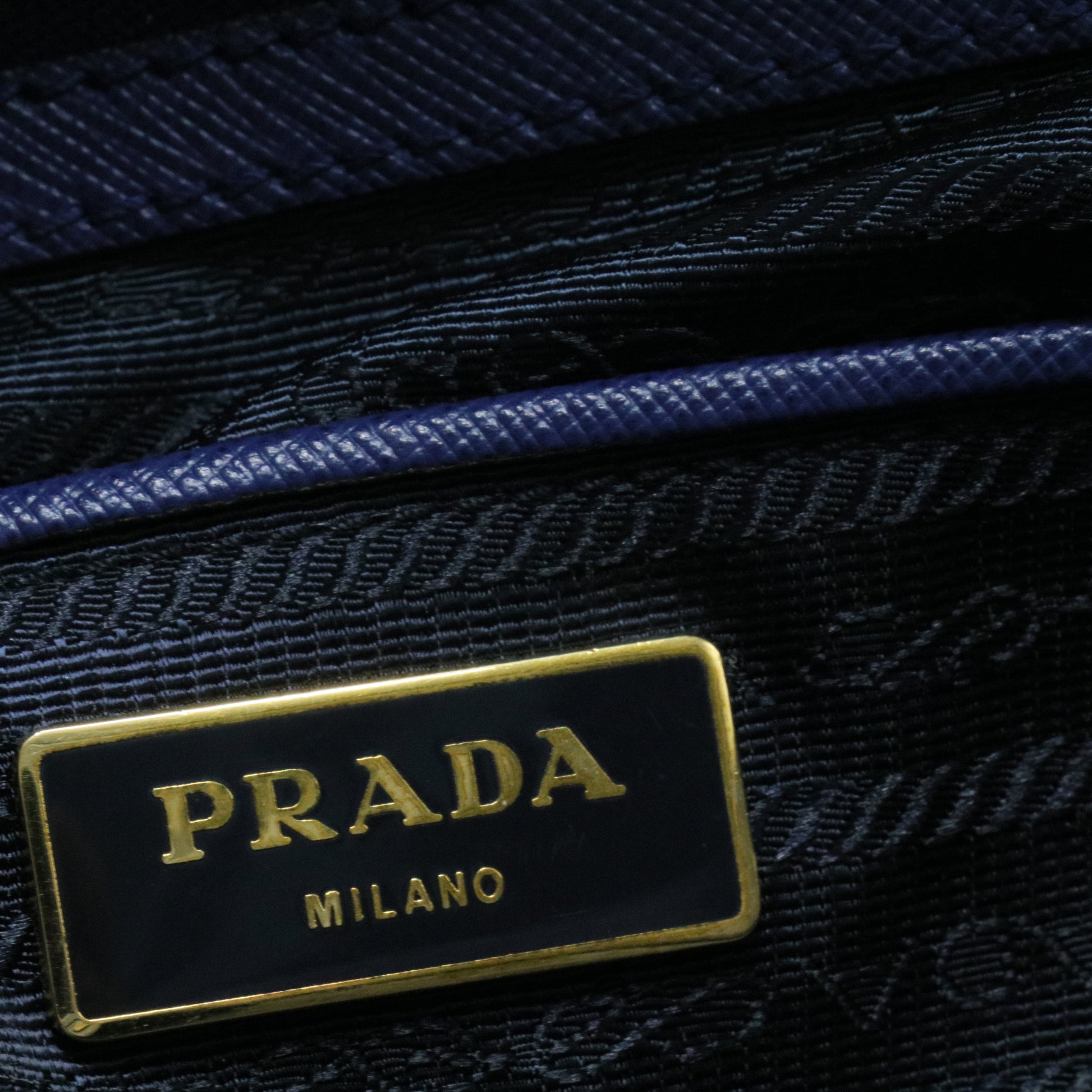 Prada Double Zip Lux Tote Saffiano Leather Large