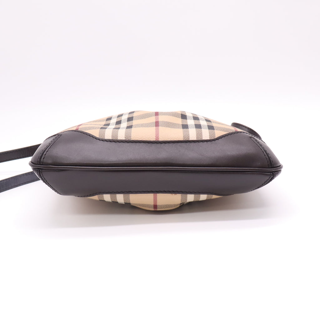 Burberry Haymarket Check Coated Canvas Hartham Crossbody Bag B21234