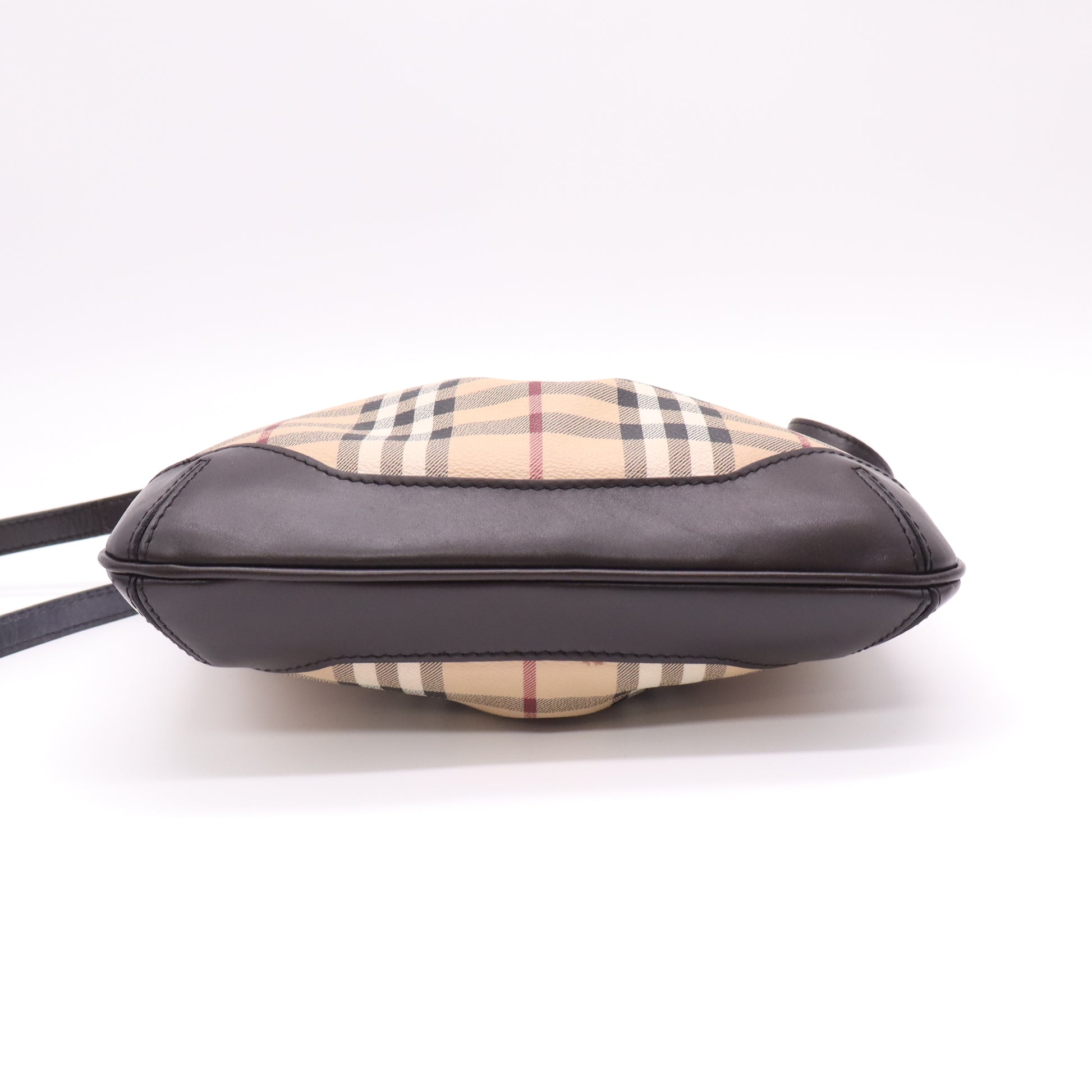 Burberry Haymarket Check Coated Canvas Hartham Crossbody Bag B21234