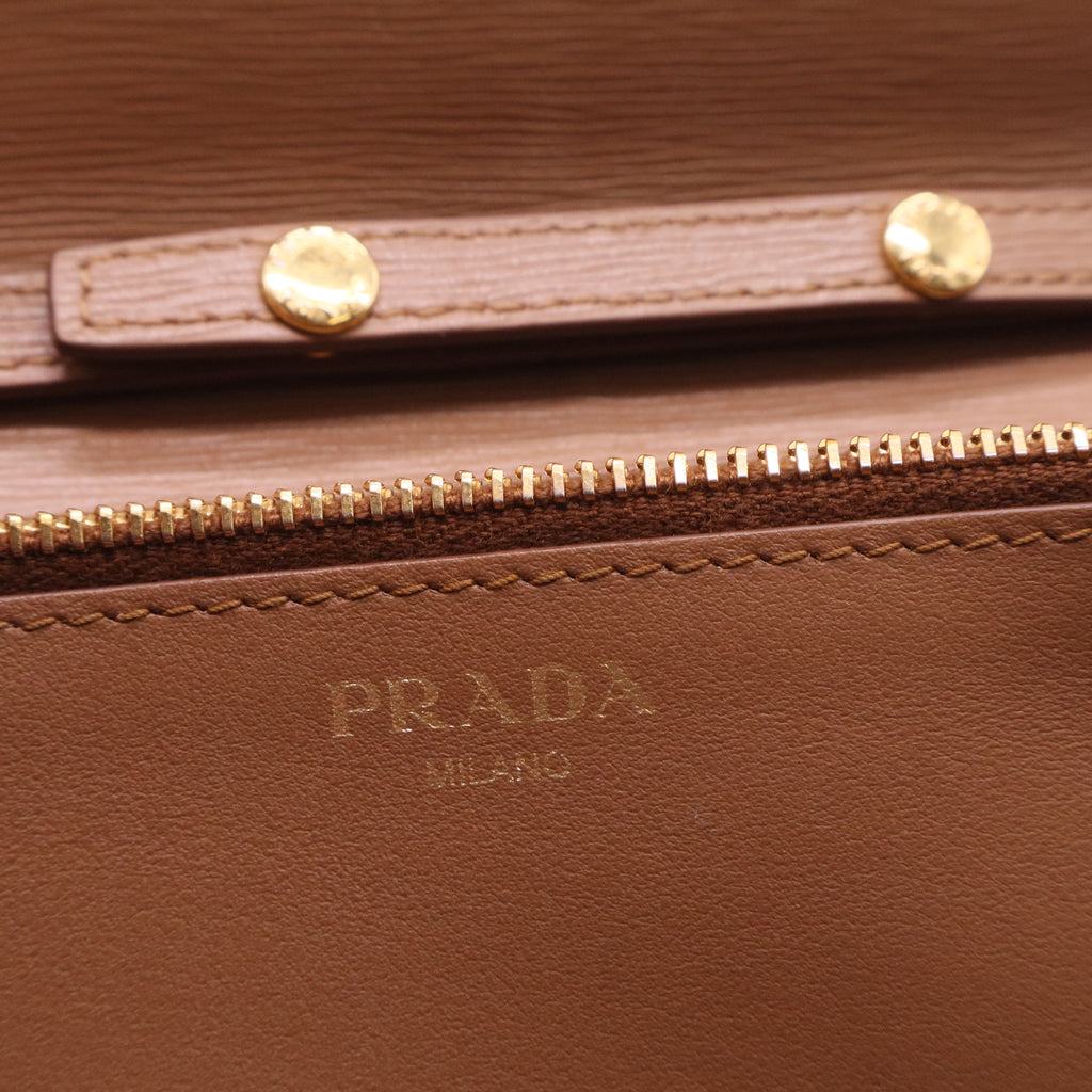 Prada Leather handbag twins
