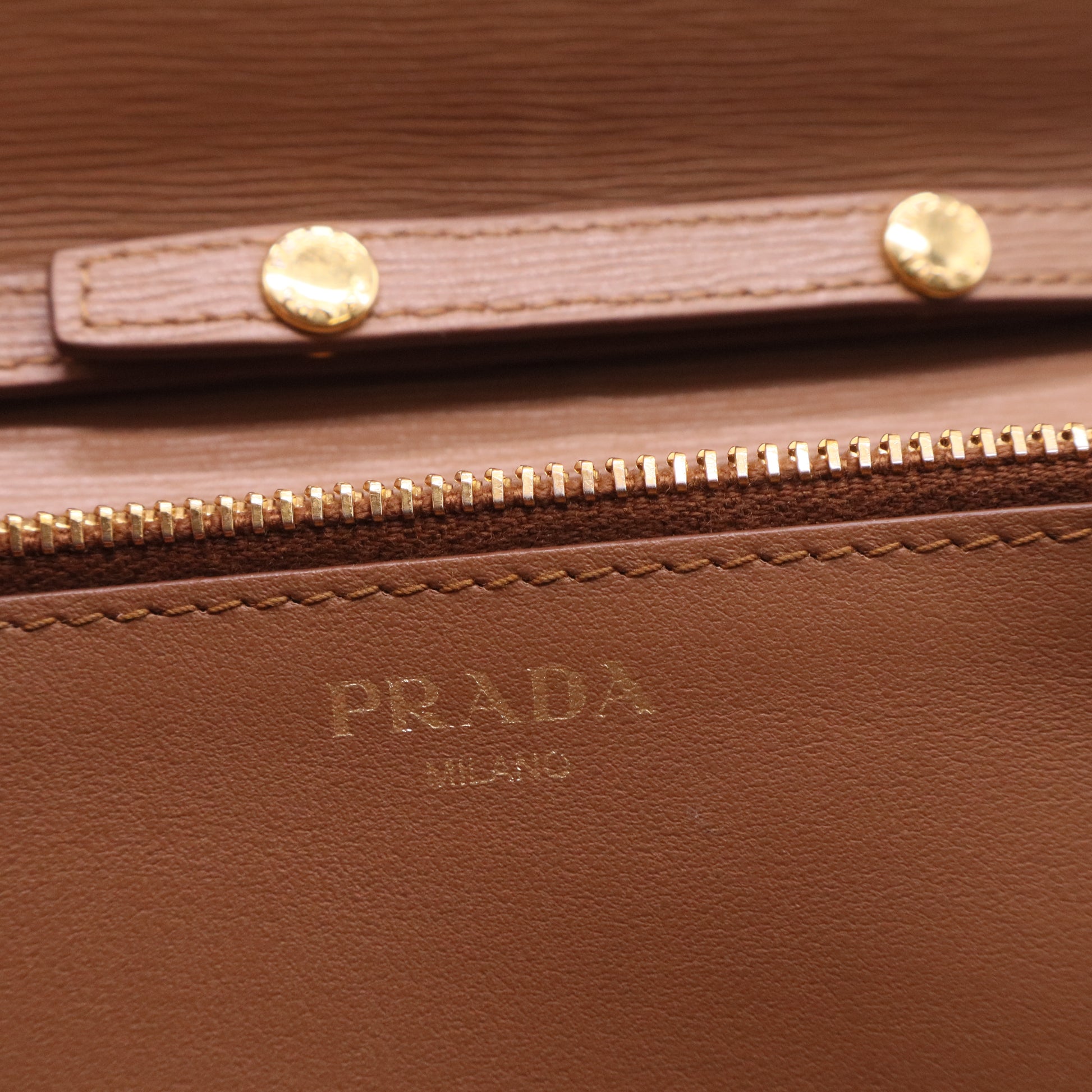 Prada Leather handbag twins