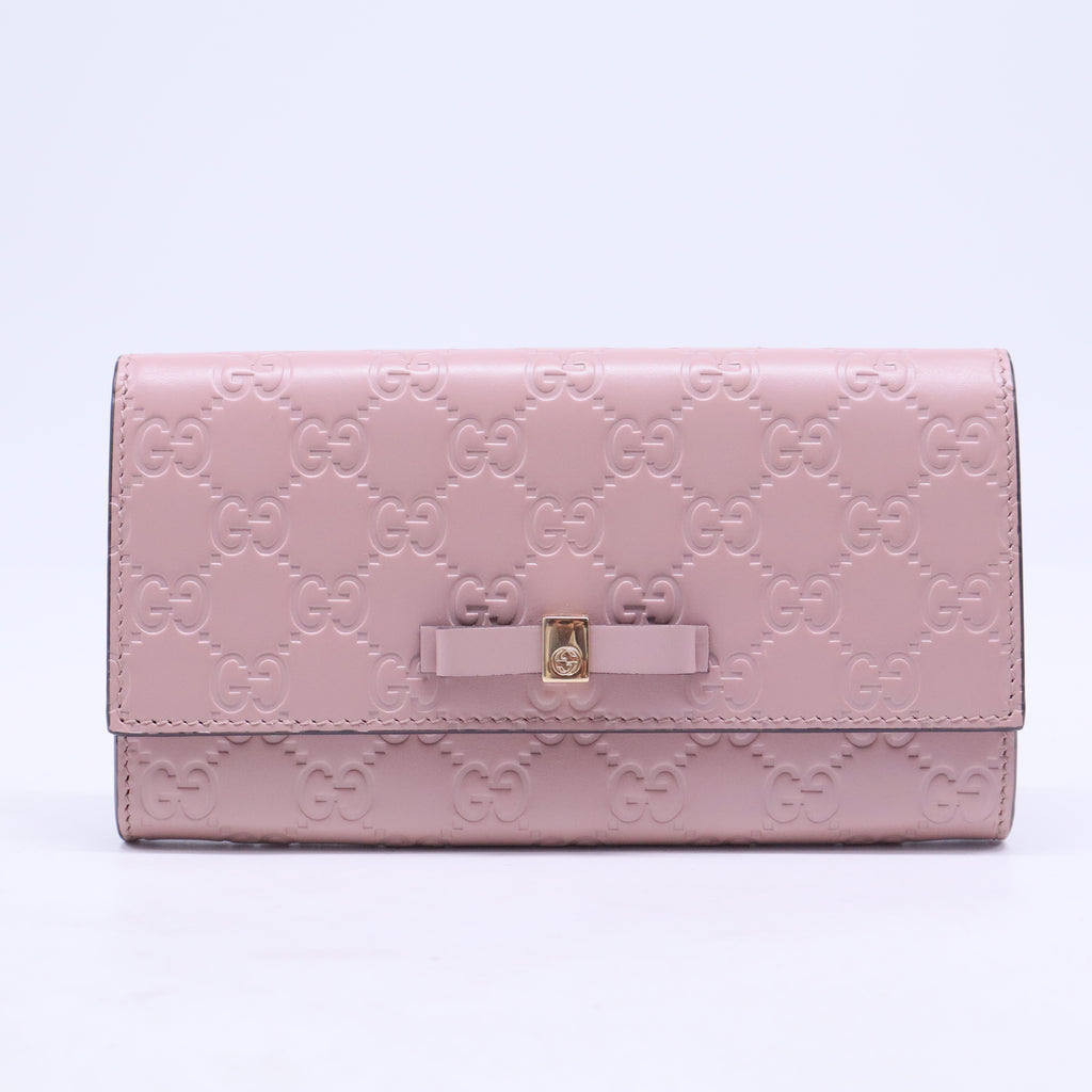 Interlocking G Logo Leather Wallet W20502