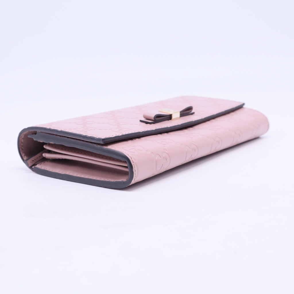 Interlocking G Logo Leather Wallet W20502