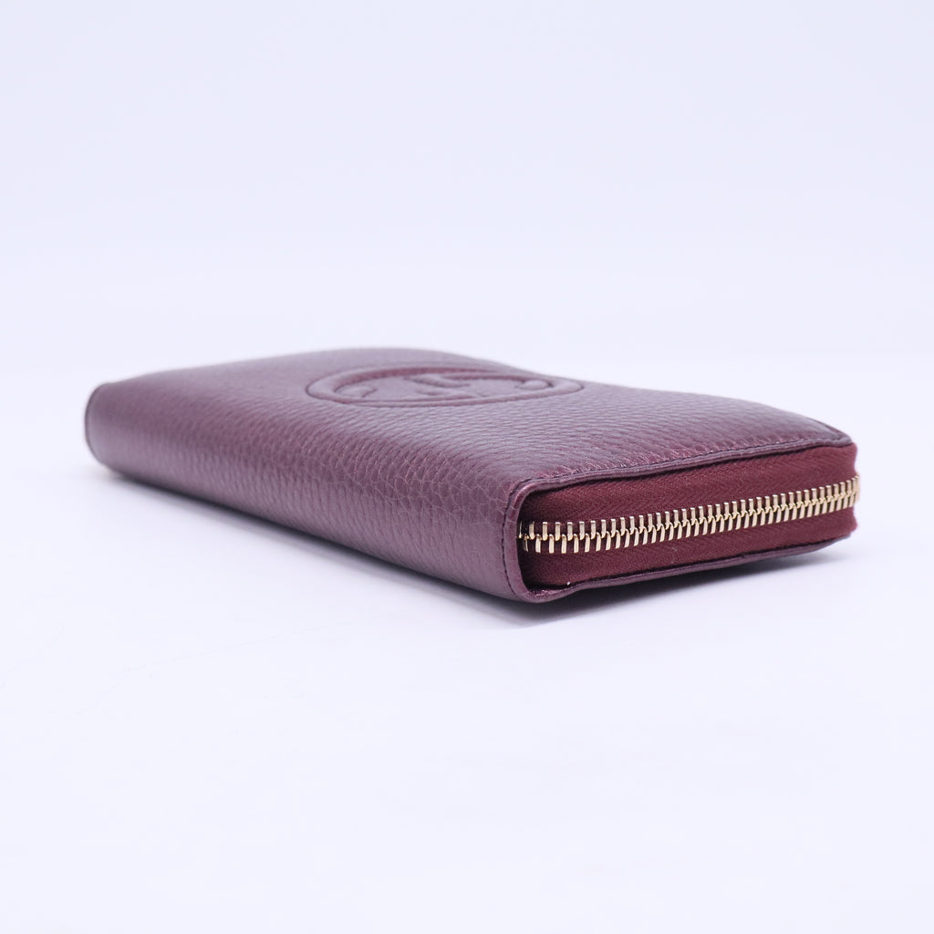 Soho Burgundy Leather and Leather Wallets W20495