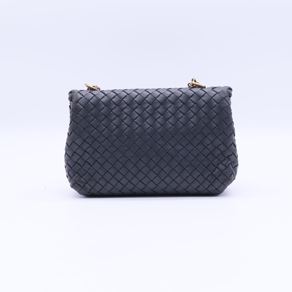 Bottega Veneta Intrecciato Small Olimpia Bag Twins B21590
