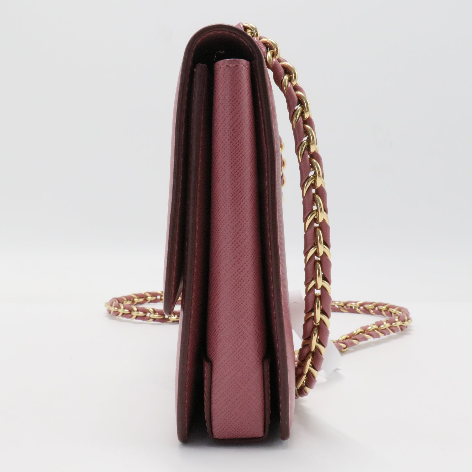 Printed Calfskin Ginny Shoulder Bag Griotte