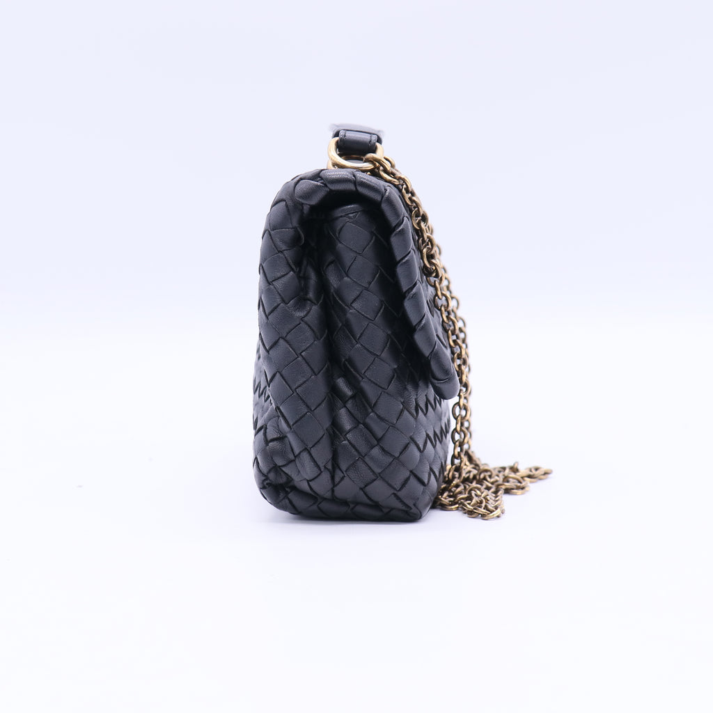 Bottega Veneta Intrecciato Small Olimpia Bag Twins B21590