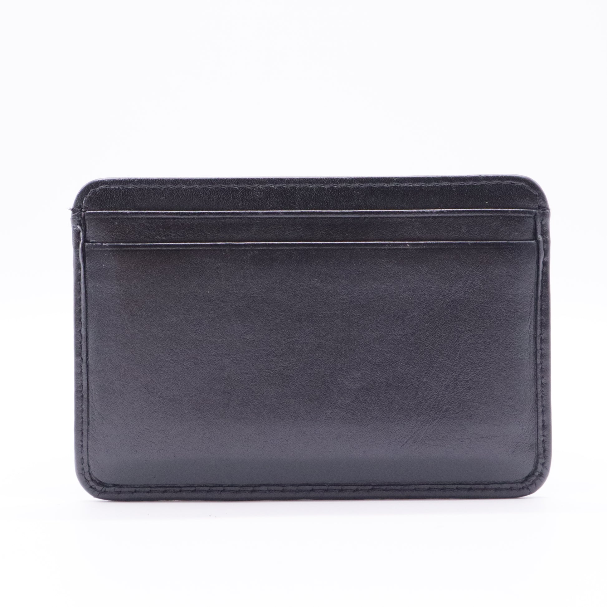 Purple Ligne Cambon Quilted Leather Card Holder