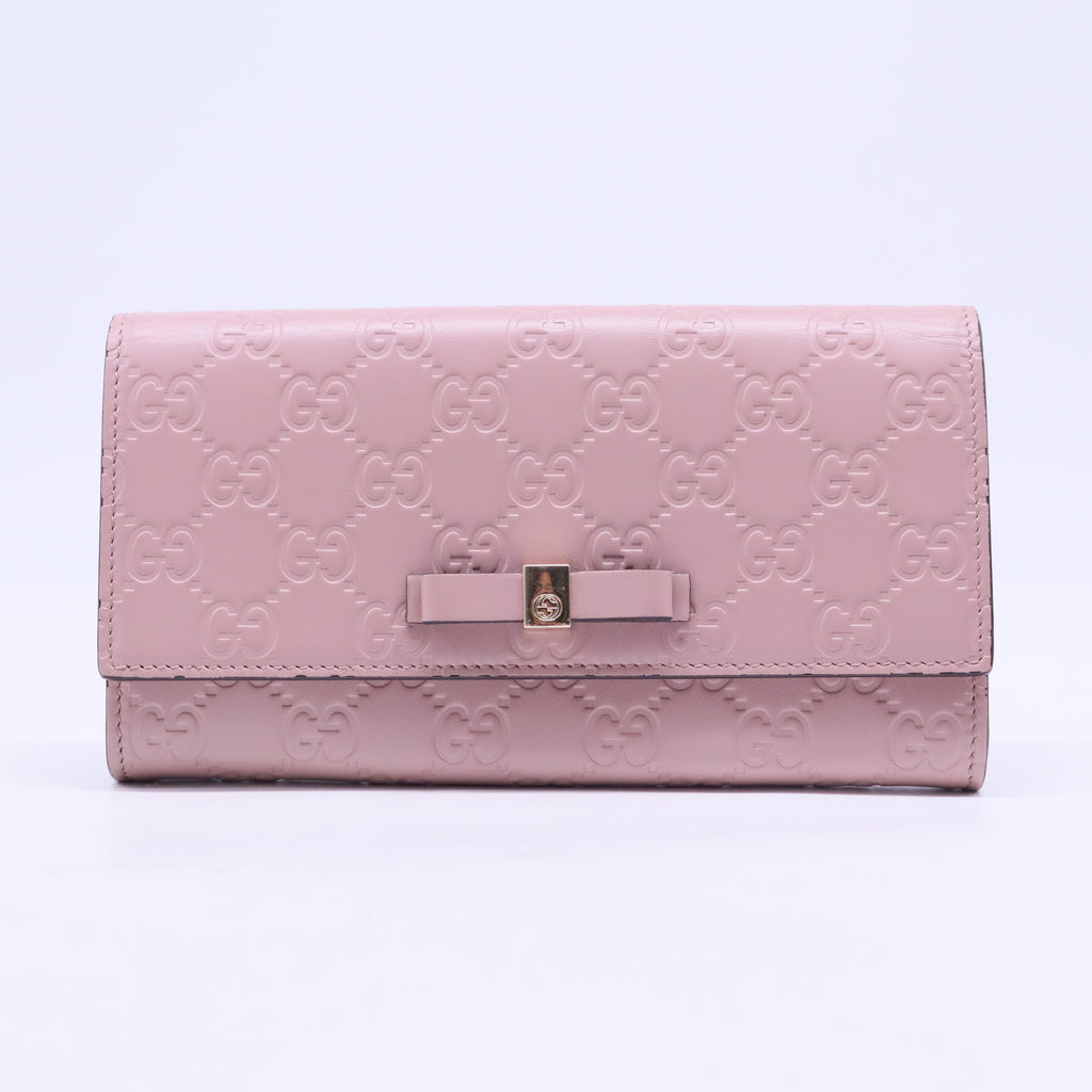 Interlocking G Logo Leather Wallet W20508