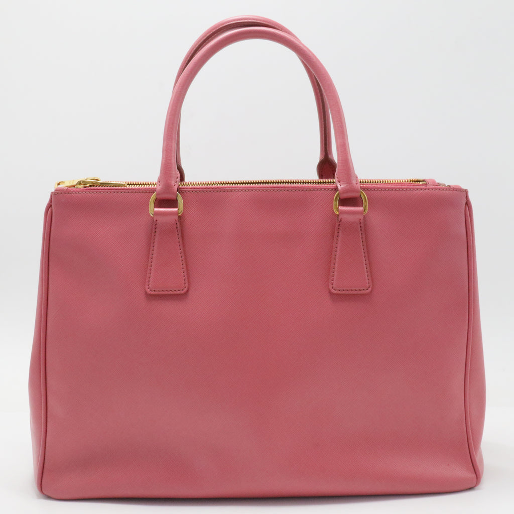 Saffiano Medium Galleria Double Zip Tote